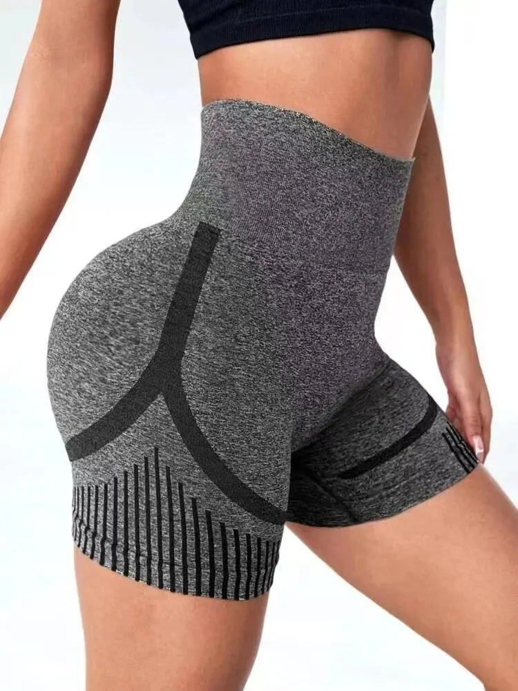 Shorts Cintura Alta Fitness Yoga