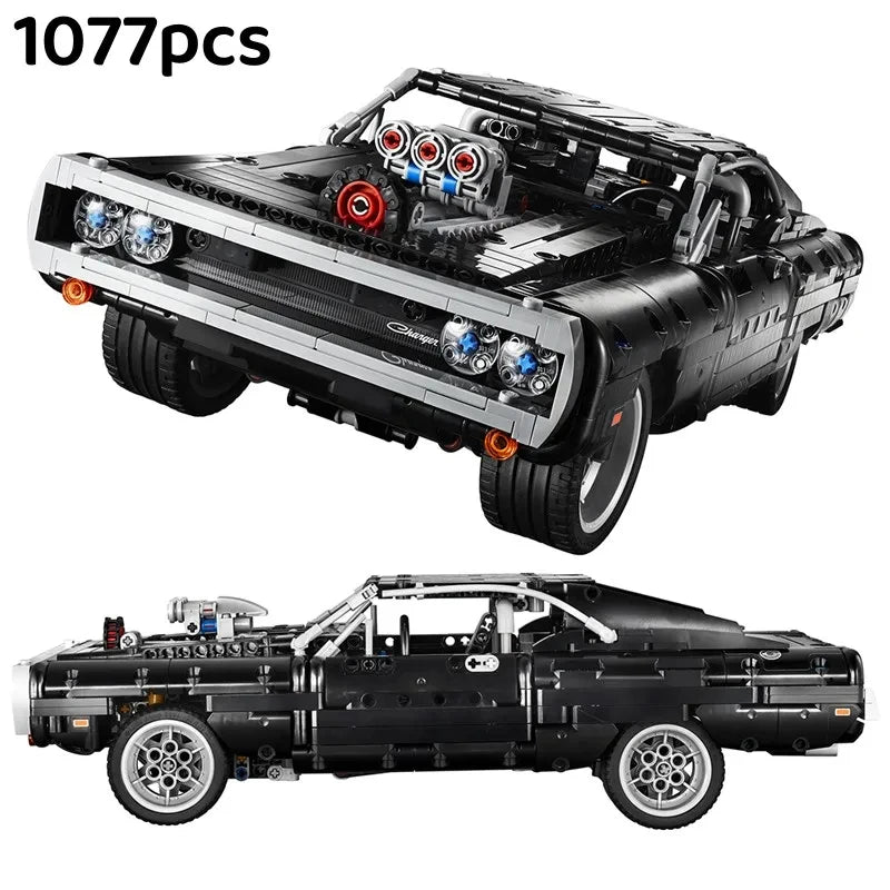 Technical Car Dodged Charger Racing Fast And Furious Famous 42111