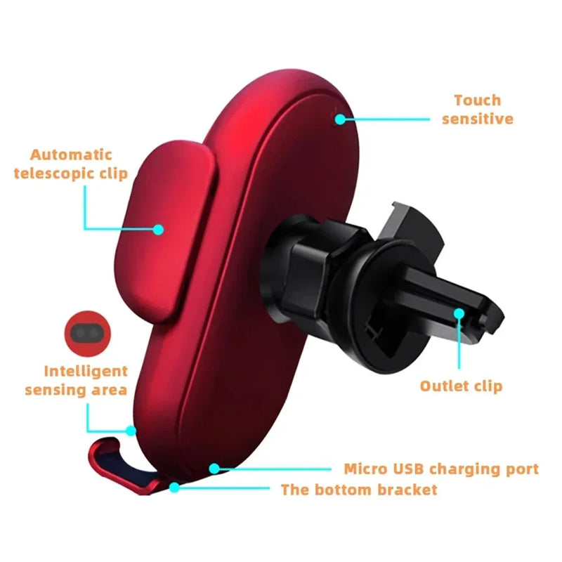 Suporte para telefone de carro Smart Infrared Sensor Air