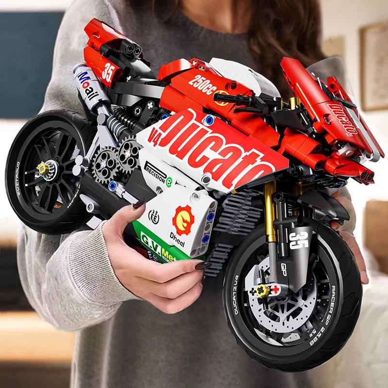 Technic Motorcycle V4 Super Racing Ducati