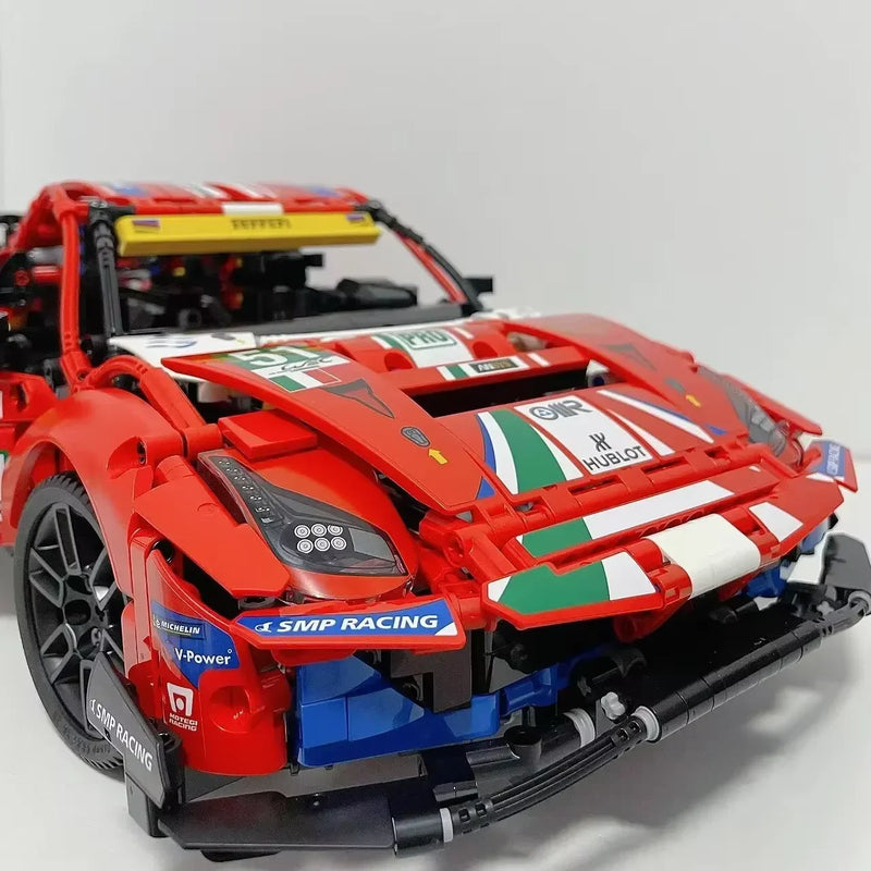 Technical 488 GTE 42125 1684PCS Sports Race Car