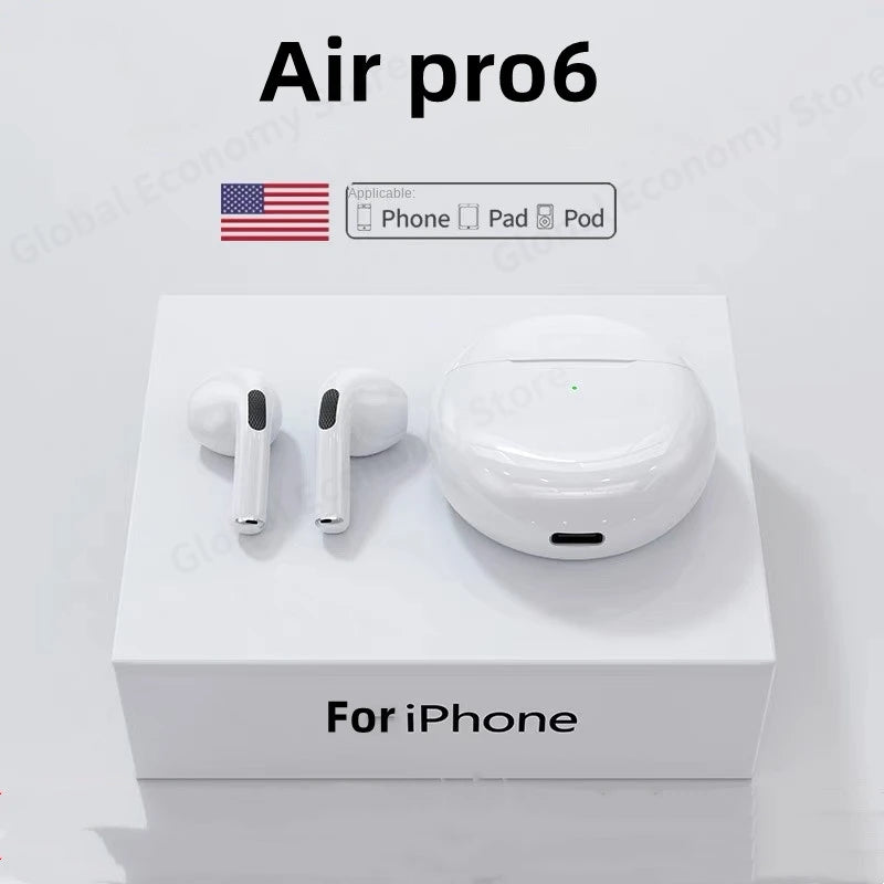 Air Pro 6 TWS Fones de ouvido sem fio